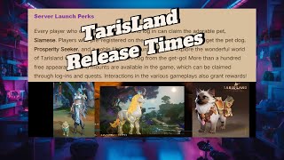 Tarisland  Release Times and Pre Registration Perks [upl. by Arreip878]