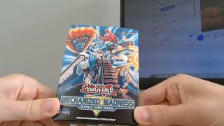 THE CHEAP POWERFUL MACHINE DECK YuGiOh Mechanized Madness Structure Deck Opening [upl. by Anoi926]