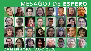 Mesaĝoj de Espero  Zamenhofa Tago 2020 [upl. by Quillon]