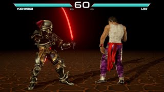 Tekken 3 Remake  Yoshimitsu vs Forest Law [upl. by Clayton]