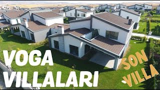 GÖLBAŞI  Voga Villaları Satılık VİLLA  Yeni Villa Turu [upl. by Urbani511]