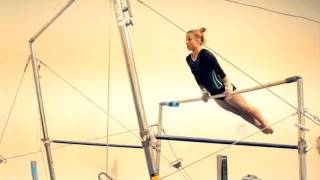 How to Do a Basic Routine on Bars  Gymnastics [upl. by Ezalb]