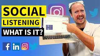 Social Listening Tutorial How to get started in 3 steps [upl. by Ruosnam]