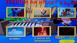 menu dvd disney 6x1 [upl. by Delle]