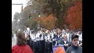 Wilmington High School MA Wildcat Band Woburn Halloween Parade 2012 [upl. by Nelia]