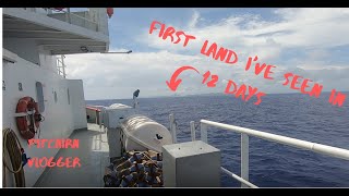 Pitcairn vlogger 🇵🇳  Ep 4  Travelling to Pitcairn Island on the Bravo supporter [upl. by Einial]