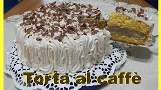 TORTA AL CAFFÈ  NUNZIA VALENTI [upl. by Zolnay356]