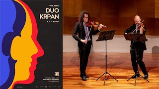 VIOLINSKI DUO KRPAN  Anđelko i Martin Krpan violina [upl. by Ahsenauj]