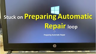 Preparing automatic repair Stuck windows 11 windows 10 [upl. by Eiduj]