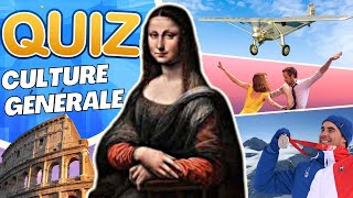 QUIZ Culture Générale  20 questions Difficile [upl. by Braynard]