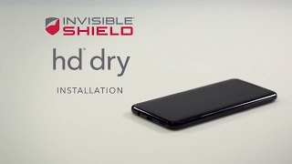 How to Install InvisibleShield HD Dry on Samsung Galaxy S8S9 [upl. by Alyekahs]