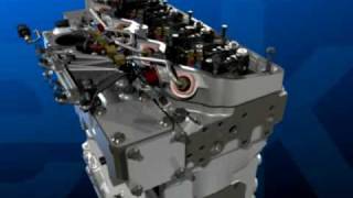 Perkins Diesel Engine Animation [upl. by Nomit]