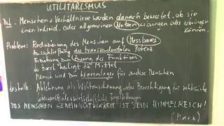 Deutsch philosophische Ansätze Utilitarismus  Deutsch  Grammatik und Rechtschreibung [upl. by Sahc]