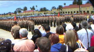 Joel J Medina Platoon 2103 Marine Graduation April 26 2013 [upl. by Elke]