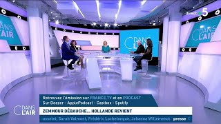 Zemmour débauche Hollande revient 24012022 [upl. by Aseeram678]