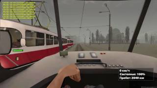 MTA  Province  Privolzhsk  Tram line 13 mp4 [upl. by Yerffe]