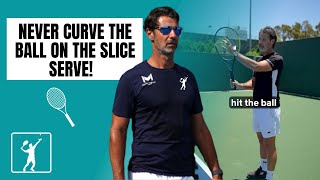 Mastering the Slice Serve with Patrick Mouratoglous Pro Tips [upl. by Eseer]