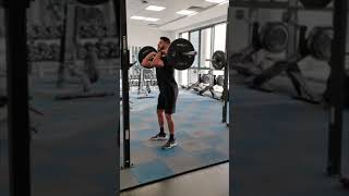 Barbell Front Squat with ManzFitness [upl. by Aihsotal926]