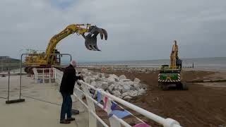 Rhyl Sea Defences [upl. by Nahraf419]