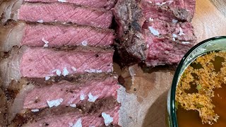 Certified Piedmontese TBone with a Cowboy Butter [upl. by Corbet]