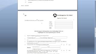 Formulare ausfüllen 20 Der Gründungszuschuss für Existenzgründer [upl. by Imef]