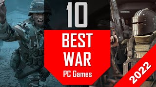 Best War amp Army Games 2022  Top 10 Military War Games PC [upl. by Spalding]