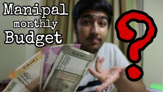 Manipal Monthly Budget  My Expenses  How much money  Must watch for FRESHERS MIT KMC Manipal [upl. by Solokin]