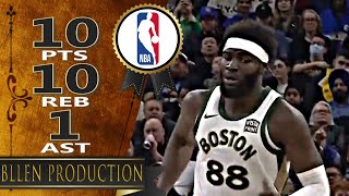 Neemias Queta  10 Pts 10 Reb 1 Ast Highlights｜Boston Celtics vs Golden State Warriors｜20231219 [upl. by Meave]