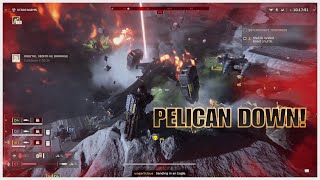 What Happens When The Pelican quotBlows Upquot Well  Helldivers II 2 [upl. by Ahsinuq795]