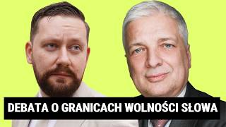 Marcin Giełzak vs Robert Gwiazdowski  debata o granicach wolności słowa  Musk ABW Telegram [upl. by Vito]