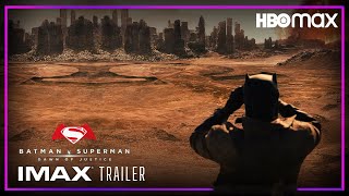 Batman Vs Superman Dawn Of Justice 4K REMASTERED 2021  IMAX TRAILER  HBO Max [upl. by Cissy]