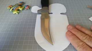 How to make a Knife Sheath  Full Tutorial [upl. by Katina196]