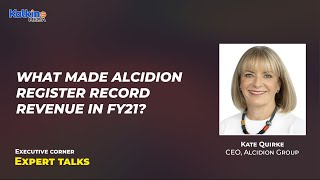 What made Alcidion register record revenue in FY21  Expert Talks With Kate Quirke [upl. by Iman]