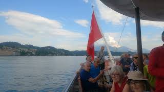 Boat from Weggis to LuzerneSeptember 29 2024 [upl. by Tommi]