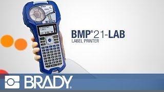 BMP21LAB Printer  Laboratory Label Maker [upl. by Dygal266]