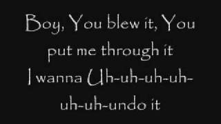 Undo It by Carrie Underwood LYRICS [upl. by Odrareg857]