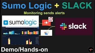 Sumo Logic sends alert to SLACK  Sumo Logic SLACK integration [upl. by Soane]