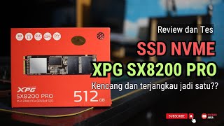 SSD NVME XPG SX8200 Pro  SSD Mantap kecepatan dahsyaat [upl. by Viviyan231]