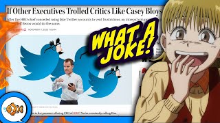 ThinSkinned HBO Exec ROASTED for Using Twitter Sock Puppet Accounts [upl. by Reyna914]