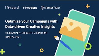 Webinar Optimize your Campaigns with Datadriven Creative Insights [upl. by Eerazed598]