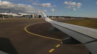 Take off from Göteborg Landvetter Airport GOT Sweden  KLM Embraer 190  May 2019 [upl. by Fevre157]