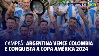 Argentina é campeã da Copa América 2024 [upl. by Jago559]