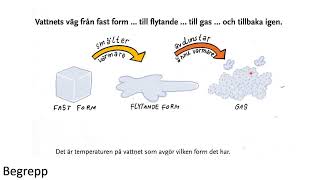 Vattnets olika former  Andra lektionen [upl. by Sholley]
