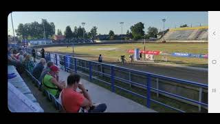 Crash Jaimon Lidsey 25072021 Lokomotiv Daugavpils  Kolejarz Rawicz [upl. by Yrahcaz]