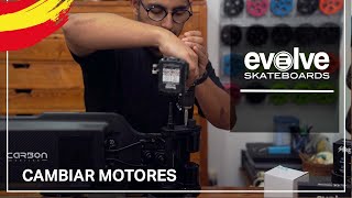 CÓMO CAMBIAR LOS MOTORES DE NUESTRO SKATE ELÉCTRICO  EVOLVE SKATEBOARDS [upl. by Iruyas180]