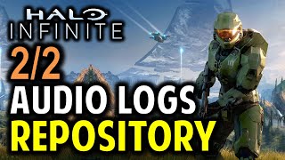 Repository All Audio Logs Locations  Halo Infinite Collectibles Guide [upl. by Ethelda380]