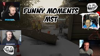 😂Funny Moments MST🤣Przewalona choinka 🎄Latający kombajn FS 22😂 [upl. by Wilburt120]