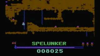 Spelunker on a Commodore 64 [upl. by Bobbette]