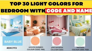 2024 Light Color Combination For Bedroom  Asian Paints Bedroom Light Colour Combination With Code [upl. by Fachini]