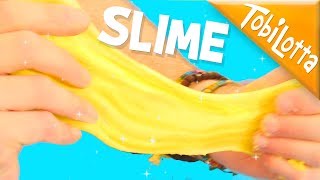 2 ZUTATEN SLIME OHNE KLEBER selber machen Tutorial DIY Schleim OHNE KLEBER Hausmittel 60 [upl. by Aihsemak]